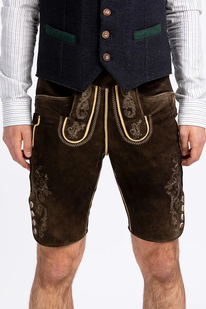 Kurze Meindl Lederhose Loisachtal ahorn