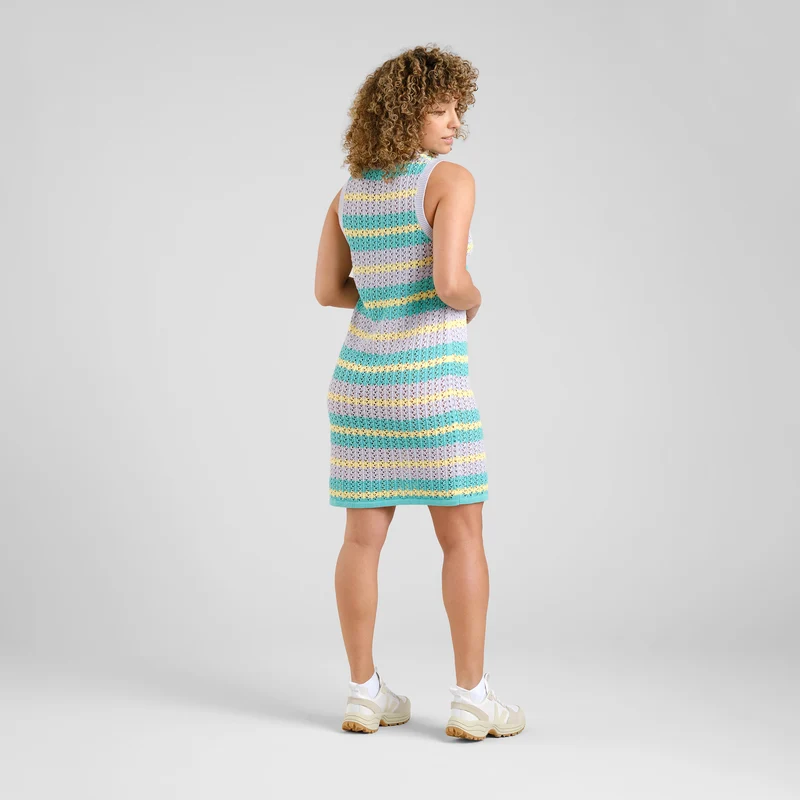 Strickkleid Kramfors aus 100% Bio Baumwolle von Dedicated bunt gestreift