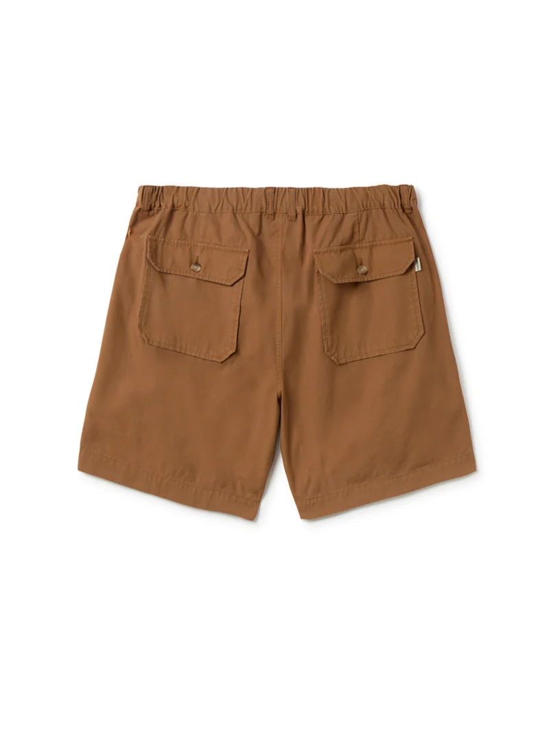 Kurze Hose GECE in braun aus Bio Baumwolle von TWOTHIRDS