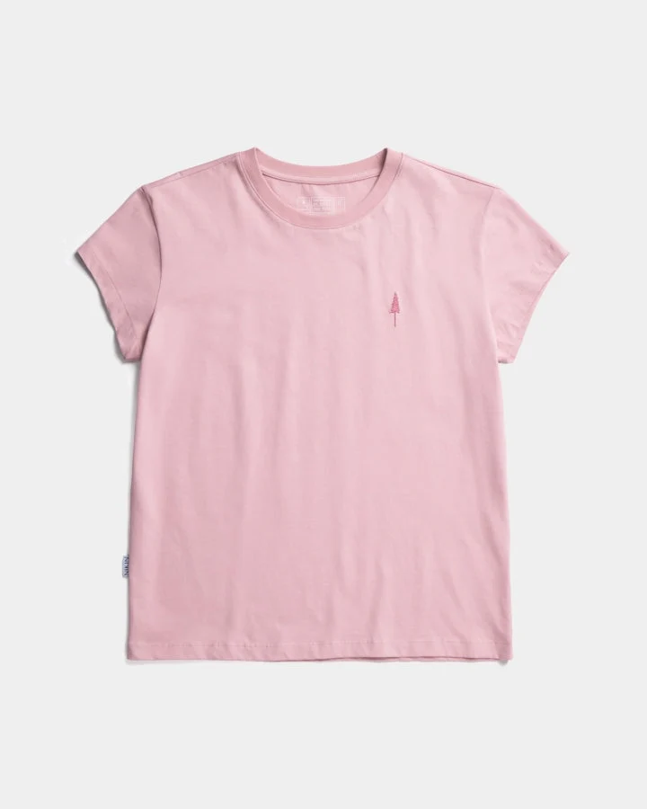 TreeShirt Women Periwinkle in rosa aus Bio Baumwolle von NIKIN