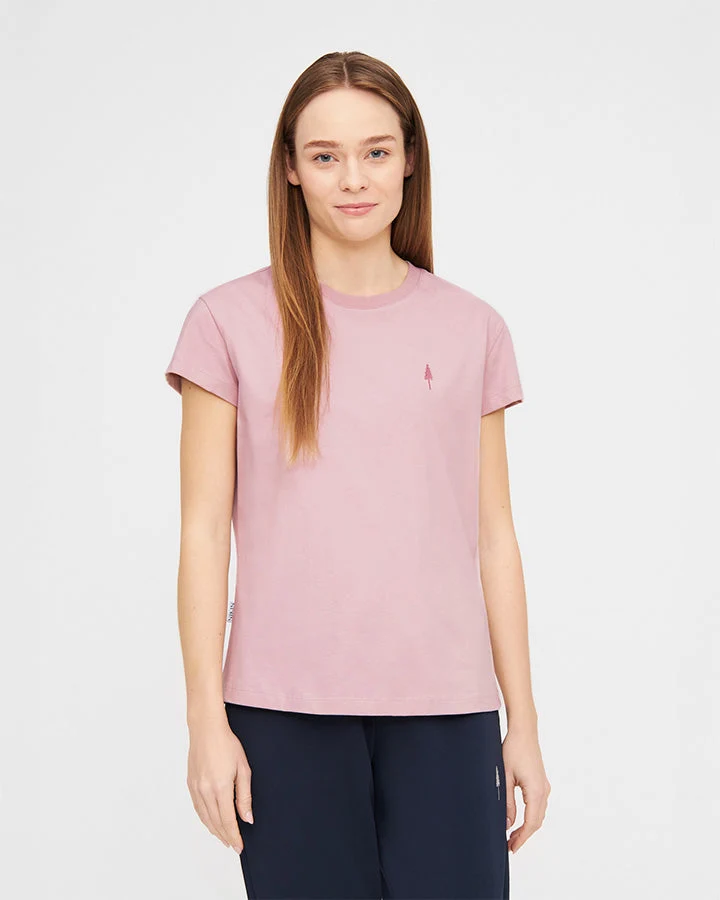 TreeShirt Women Periwinkle in rosa aus Bio Baumwolle von NIKIN