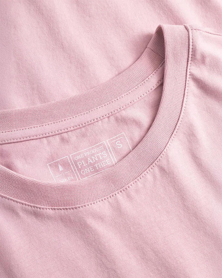 TreeShirt Women Periwinkle in rosa aus Bio Baumwolle von NIKIN