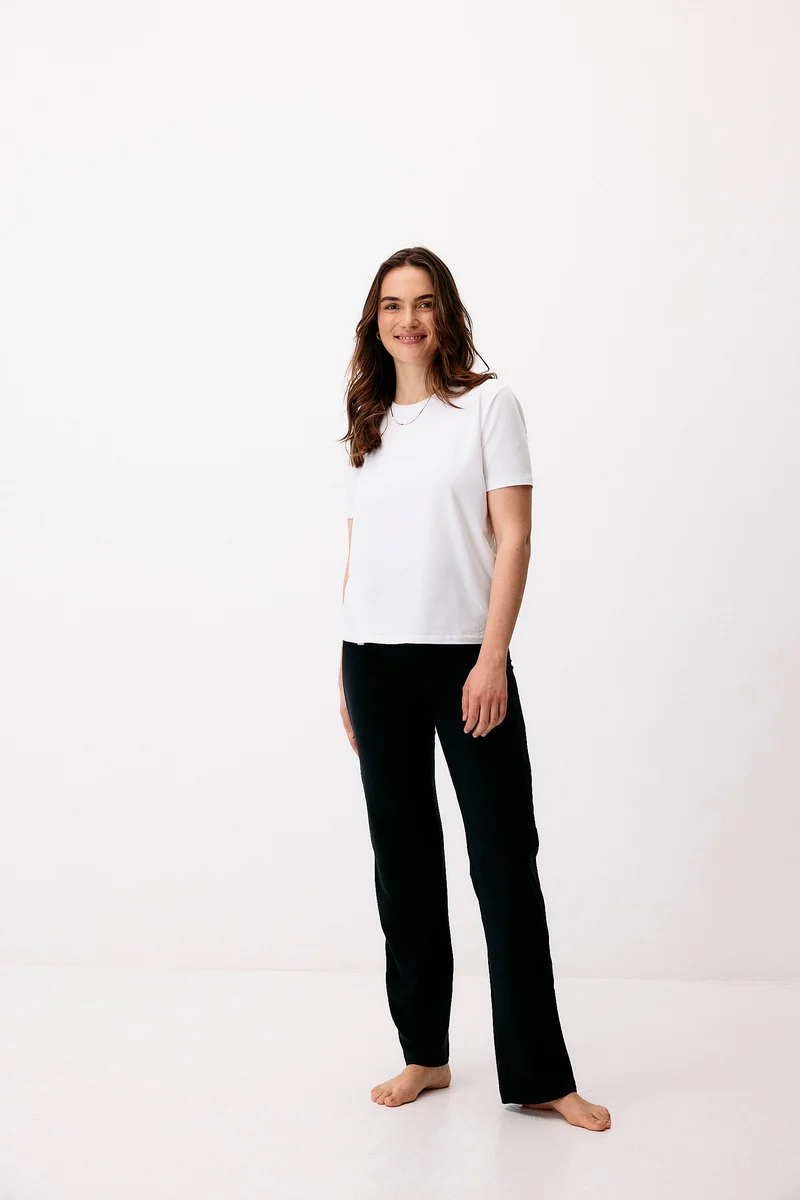 Weisses T-Shirt Neo Classic aus Lenzing von Moya Kala