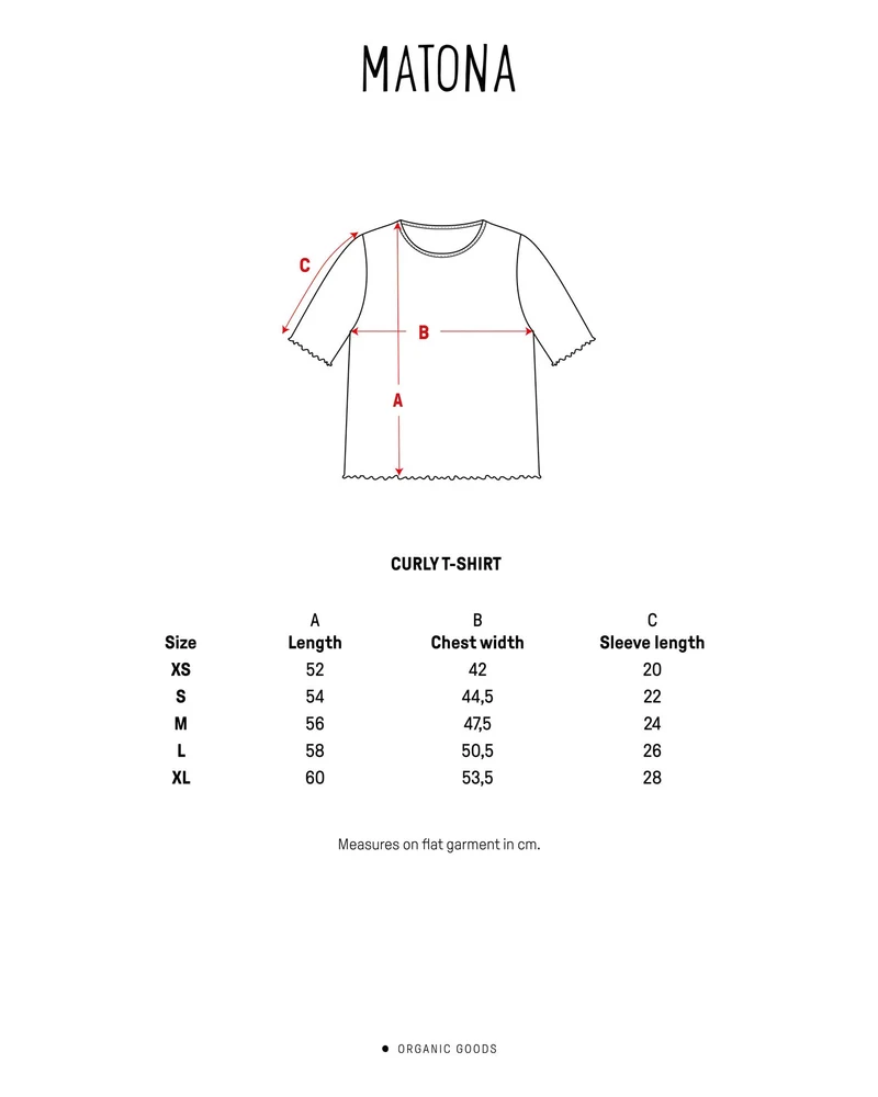 Hellgrünes T-Shirt Curly aus Jacquard-Jersey von Matona