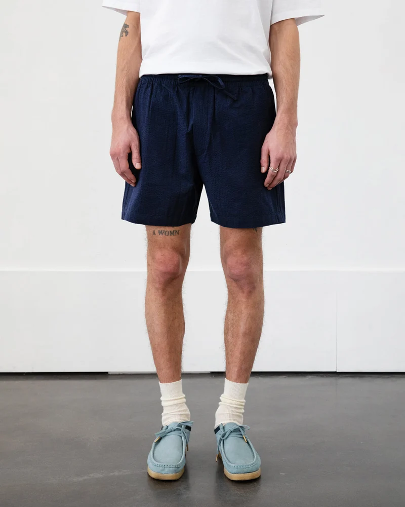 Dunkelblaue Hose aus 100% Bio-Baumwolle von Rotholz