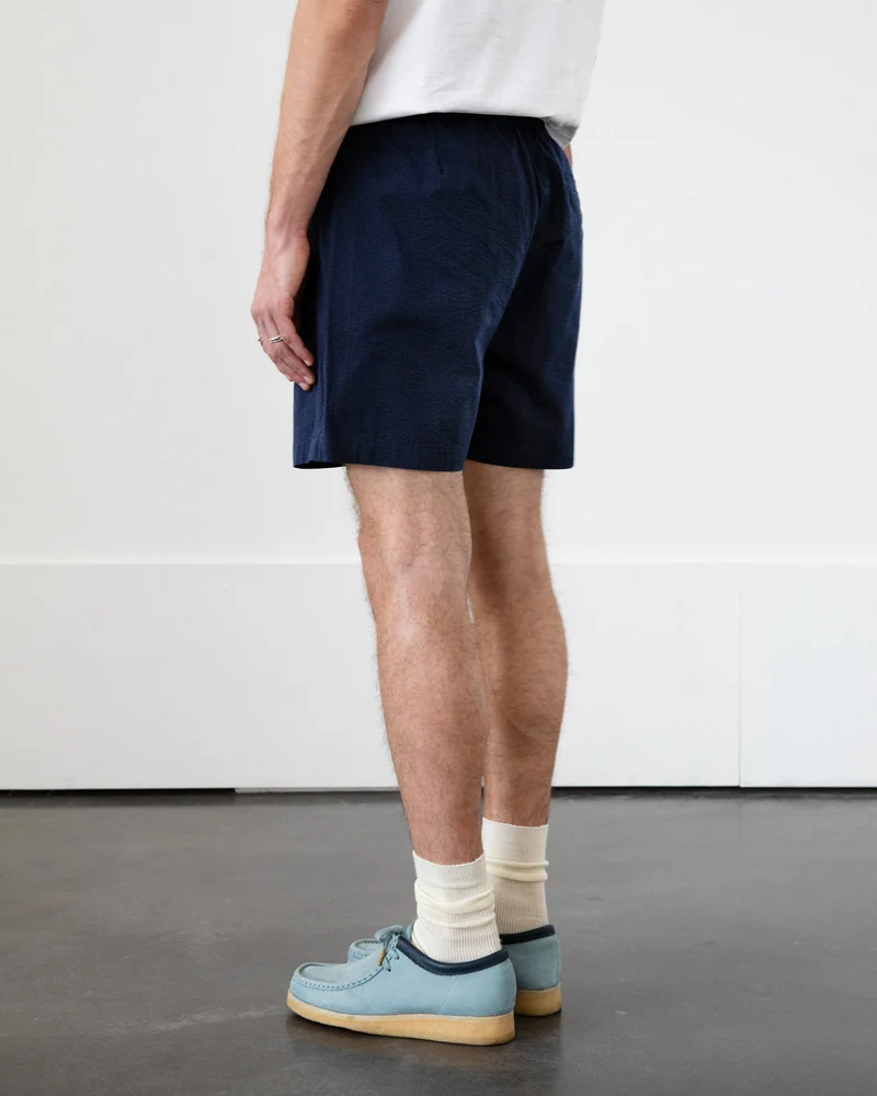 Dunkelblaue Hose aus 100% Bio-Baumwolle von Rotholz
