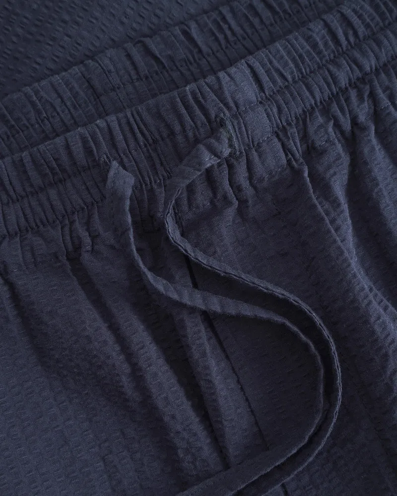 Dunkelblaue Hose aus 100% Bio-Baumwolle von Rotholz