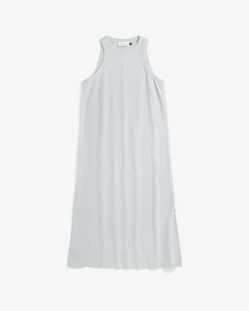 Graues Strickkleid aus 100% Bio-Baumwolle von Rotholz