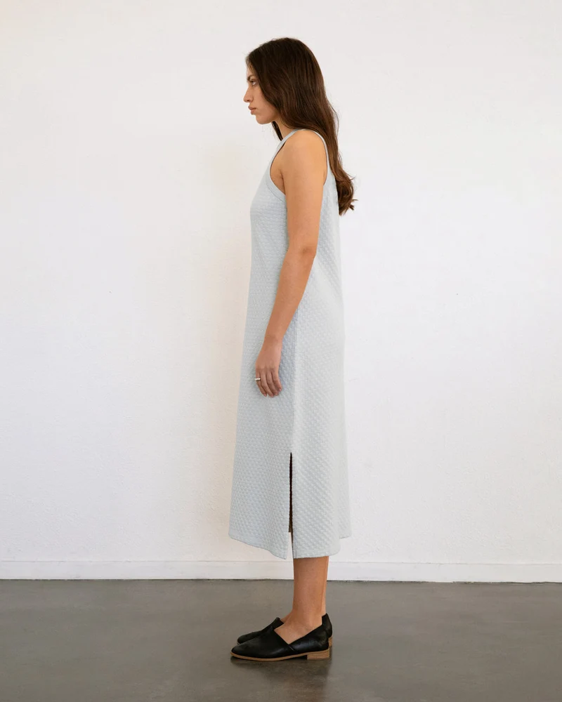 Graues Strickkleid aus 100% Bio-Baumwolle von Rotholz