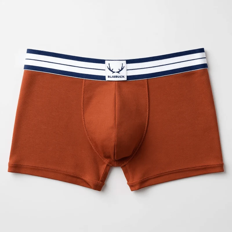Rote Boxershorts aus Bio-Baumwolle von Bluebuck