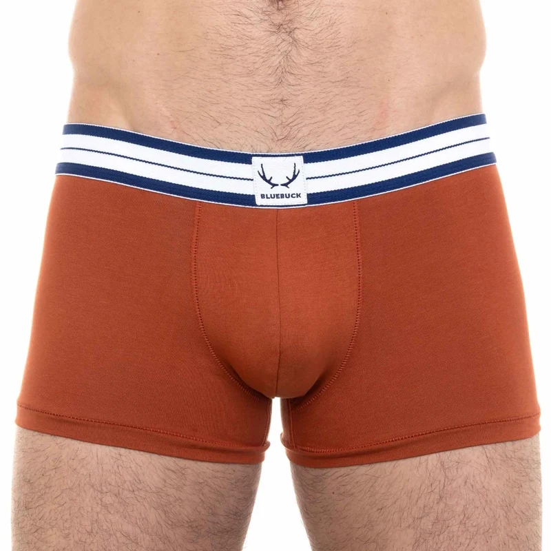 Rote Boxershorts aus Bio-Baumwolle von Bluebuck