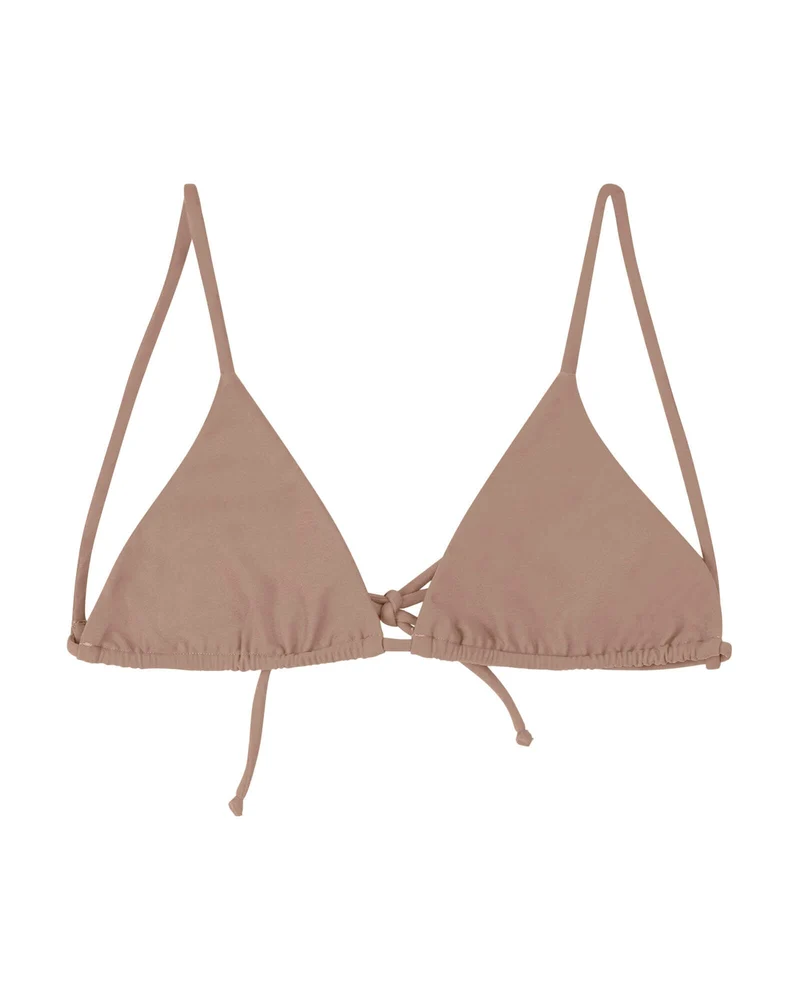 Triangle Bikini Top taupe
