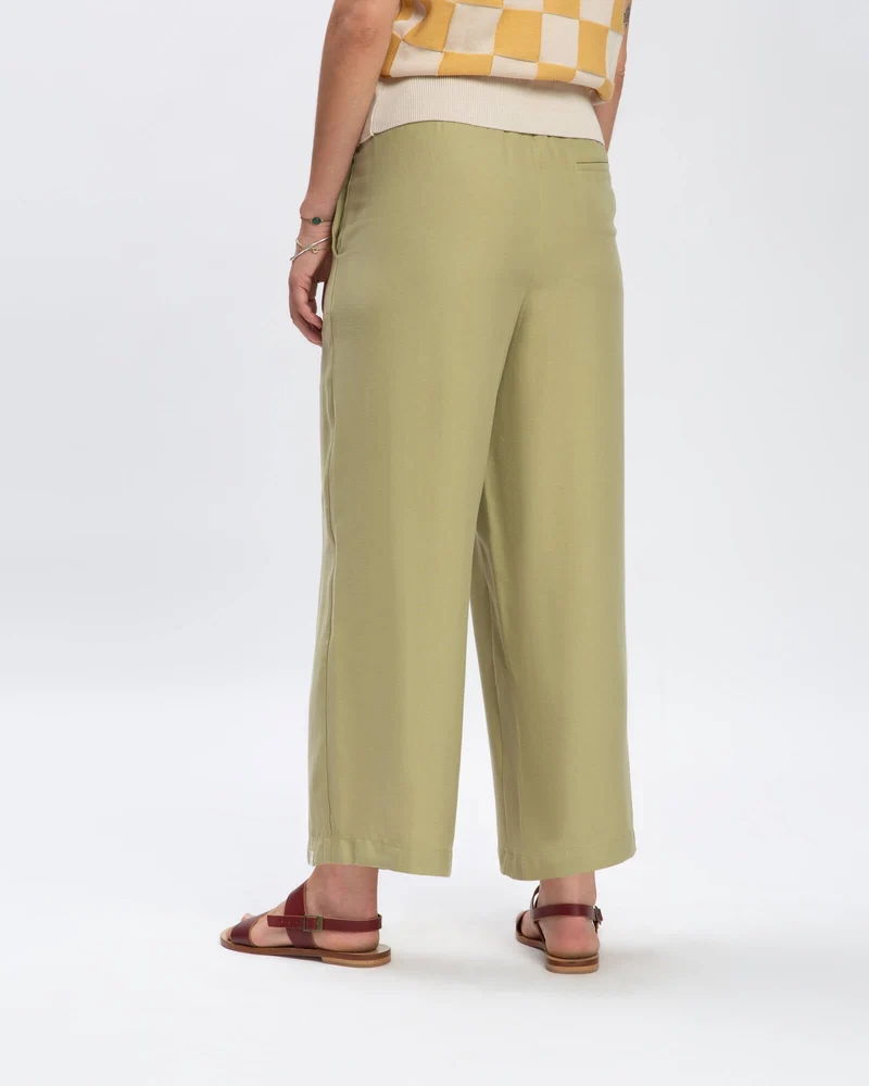 Grüne Hose aus Tencel von Matona