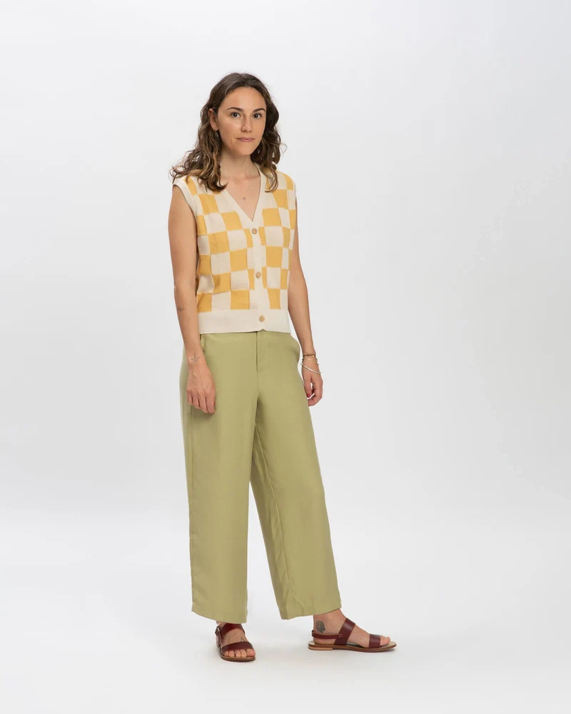 Grüne Hose aus Tencel von Matona