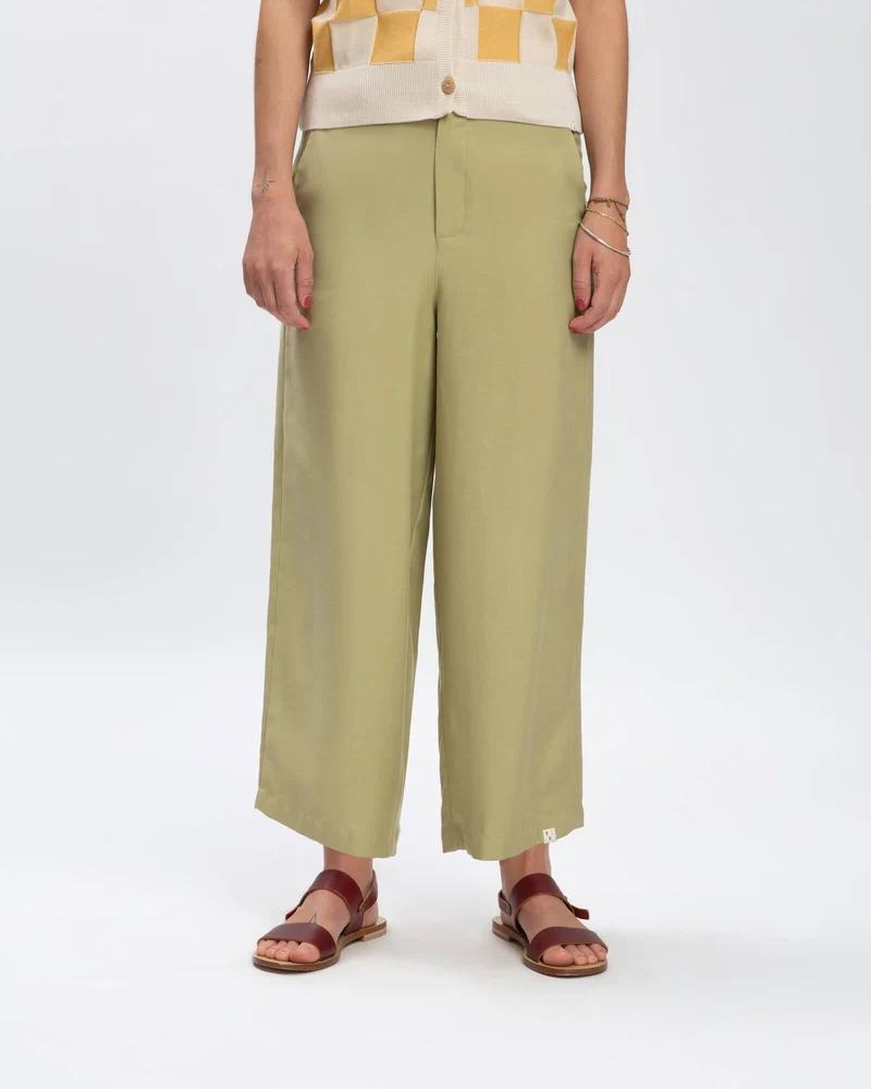 Grüne Hose aus Tencel von Matona
