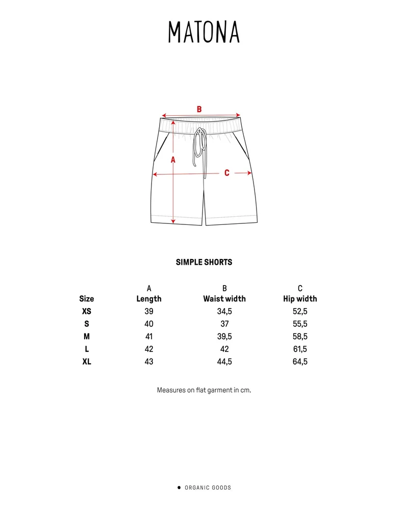 Simple Shorts rose