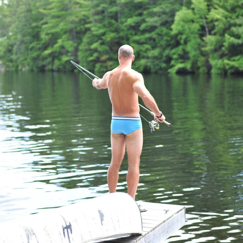 Hellblaue Unterhose aus Bio-Baumwolle von Bluebuck