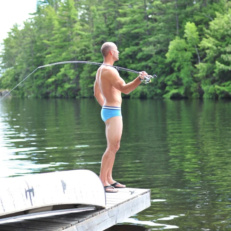 Hellblaue Unterhose aus Bio-Baumwolle von Bluebuck