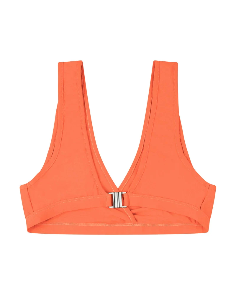 Orangenes Bikini Top aus Nylon von Matona