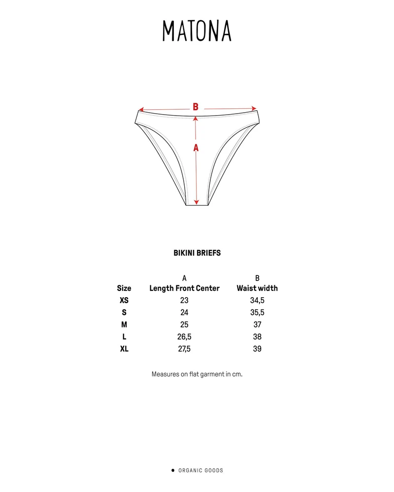 Purple Bikinihose aus Nylon von Matona