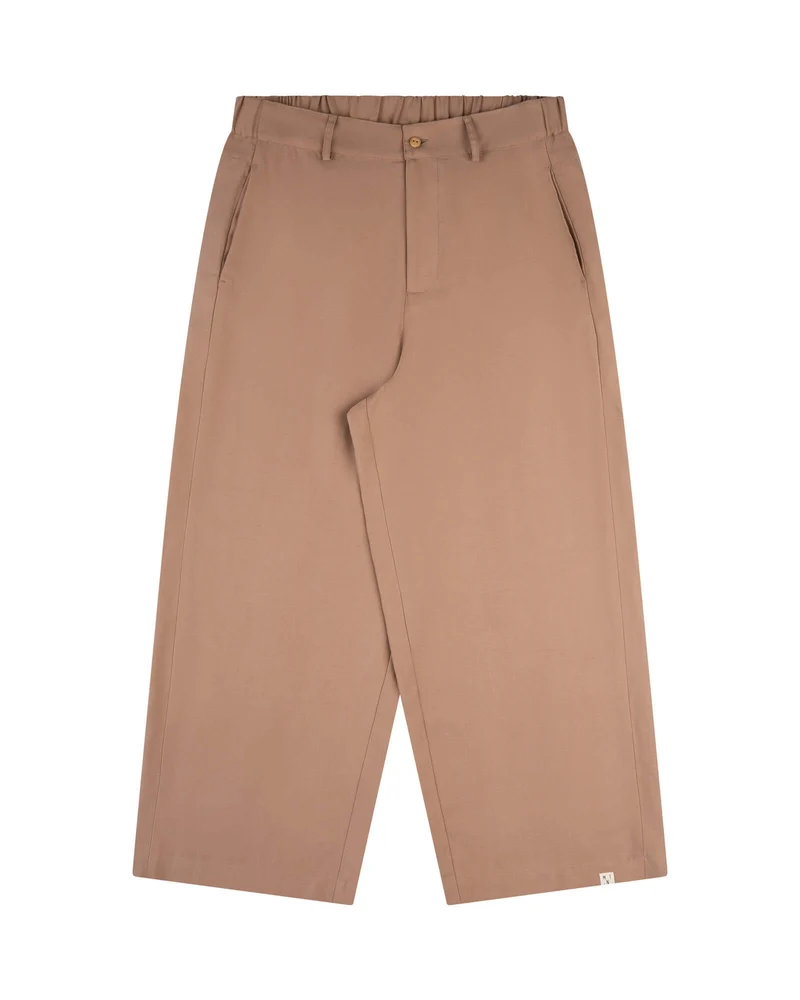 Braune Hose Portabella aus Tencel von Matona