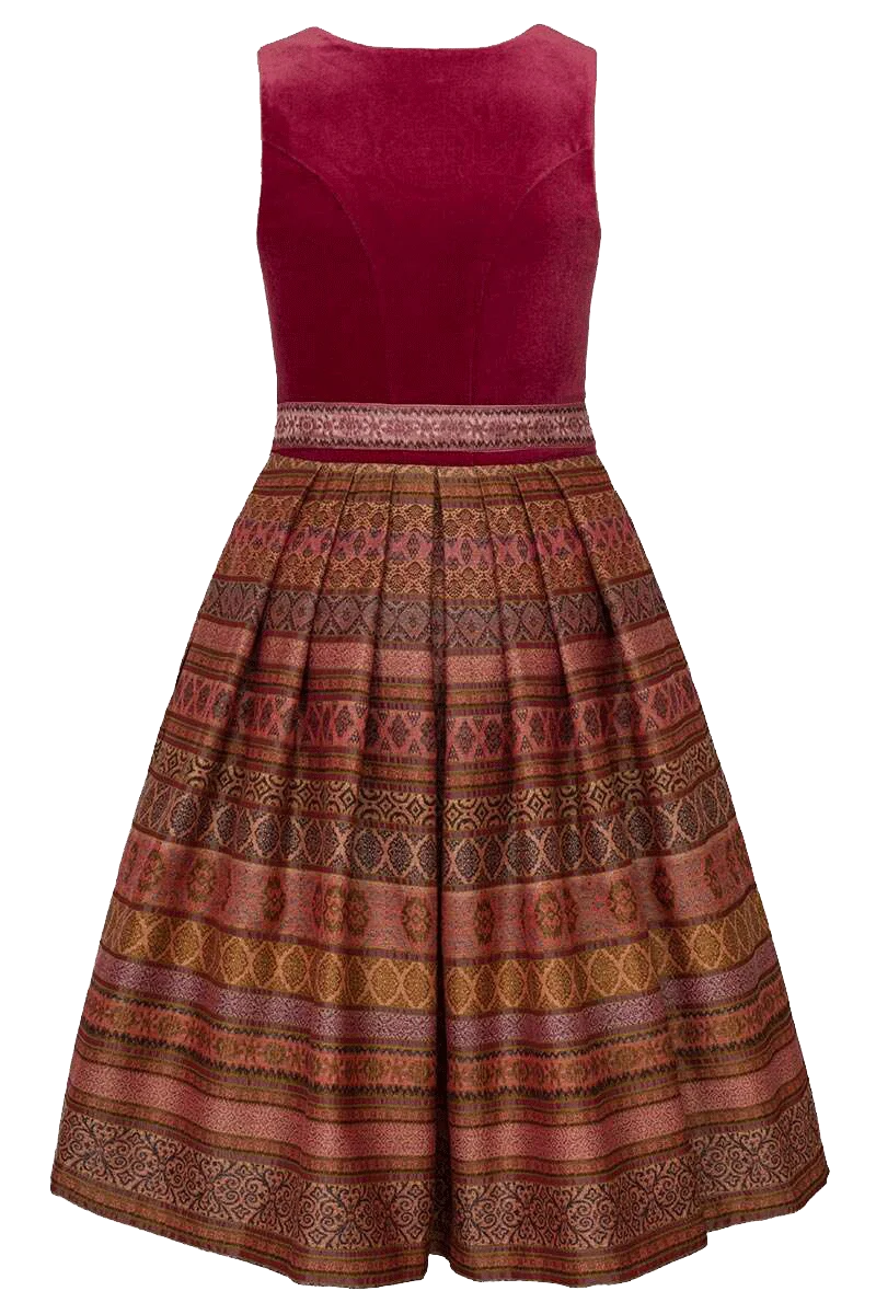 Midi-Samtdirndl