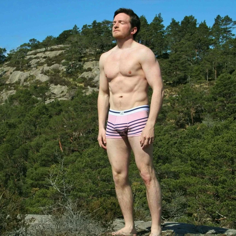 4 boxers homme marins en coton bio