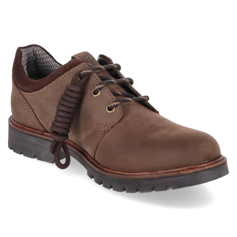 Halbschuhe Braun