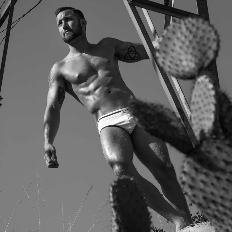Weisse Unterhose aus Bio-Baumwolle von Bluebuck