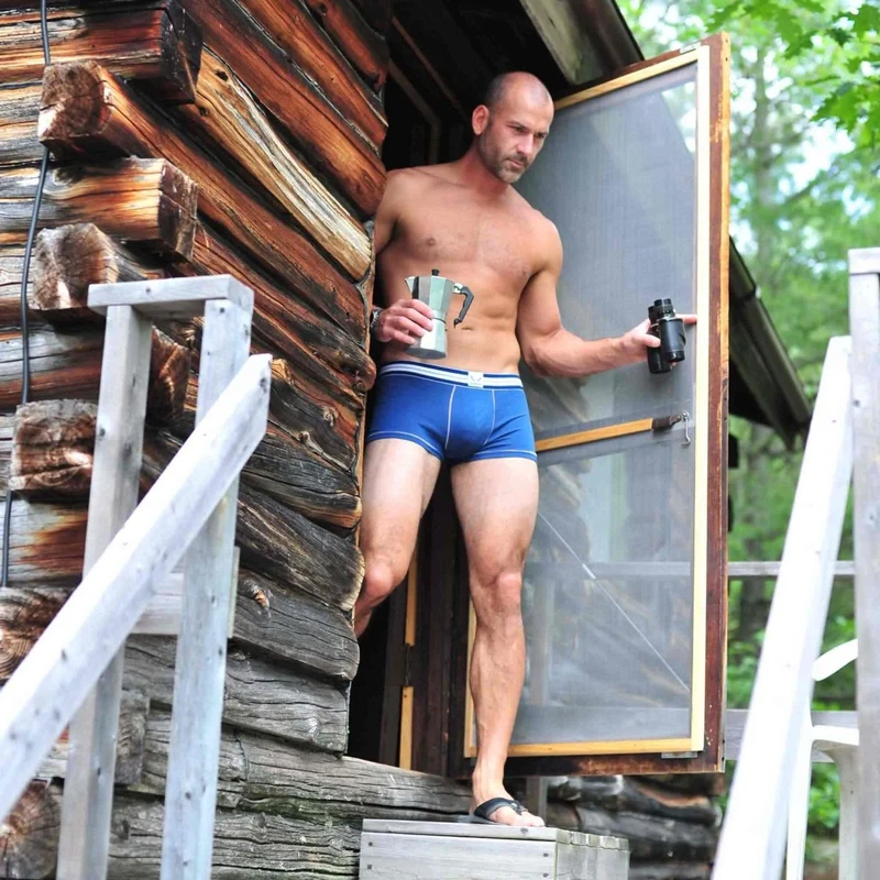 Dunkelblaue Boxershorts aus Bio-Baumwolle von Bluebuck