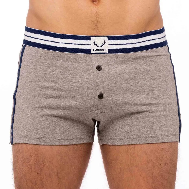 Graue Unterhosen aus Bio-Baumwolle von Bluebuck
