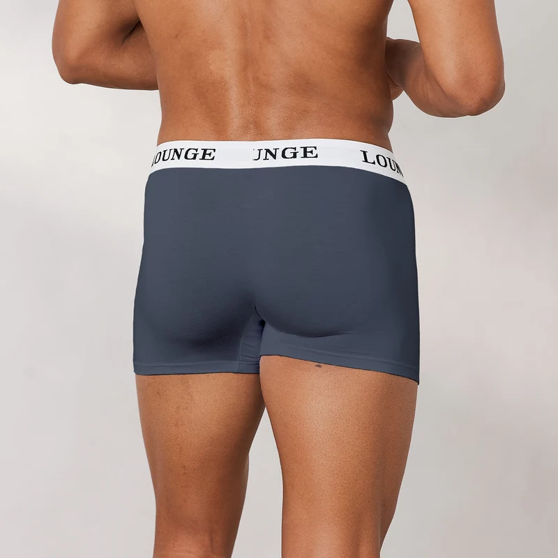 Everyday Herren-Boxer (3er Paket) - Geräuchertes Blau