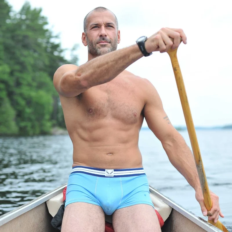 Blaue Boxershorts aus Bio-Baumwolle von Bluebuck