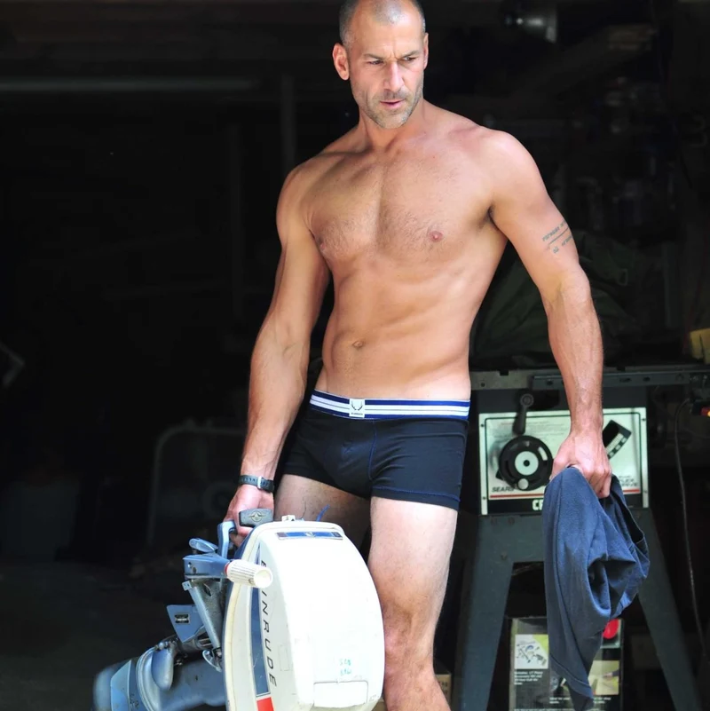 Boxer homme noir en coton bio