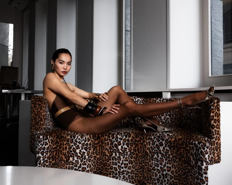 Schwarze High Heels 9 pm Drinks with friends aus recycletem Polyester von Bikkou