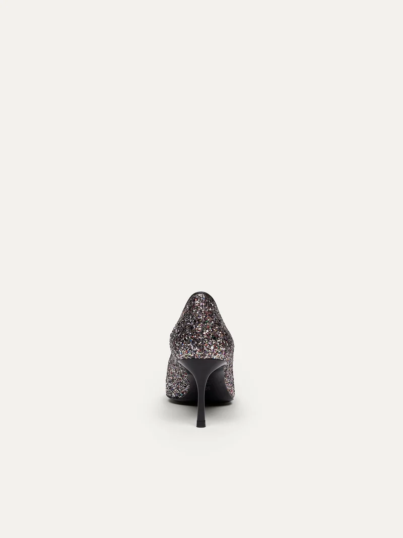 Glitzernde Pumps 10 am Monday at the office aus Baumwolle von Bikkou