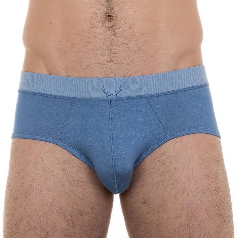 Blaue Unterhose aus Tencel von Bluebuck