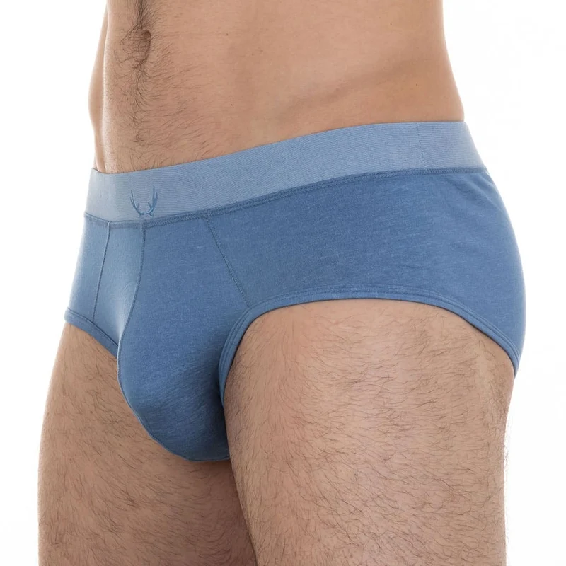 Blaue Unterhose aus Tencel von Bluebuck