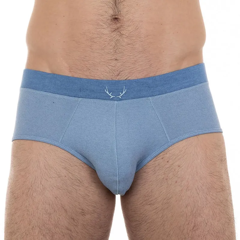 Hellblaue Unterhose aus Tencel von Bluebuck