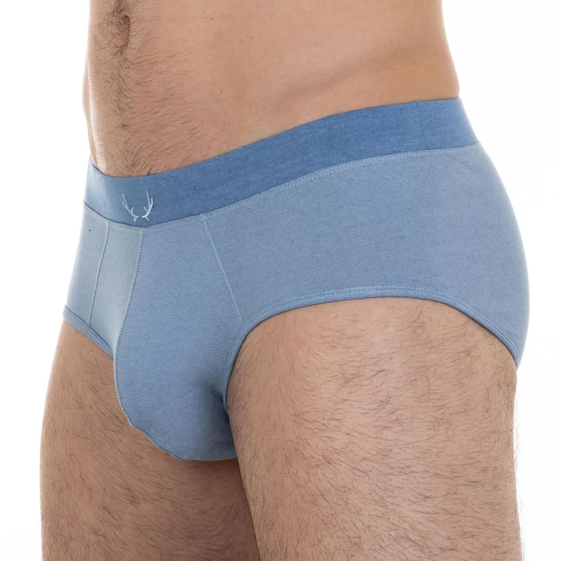 Hellblaue Unterhose aus Tencel von Bluebuck