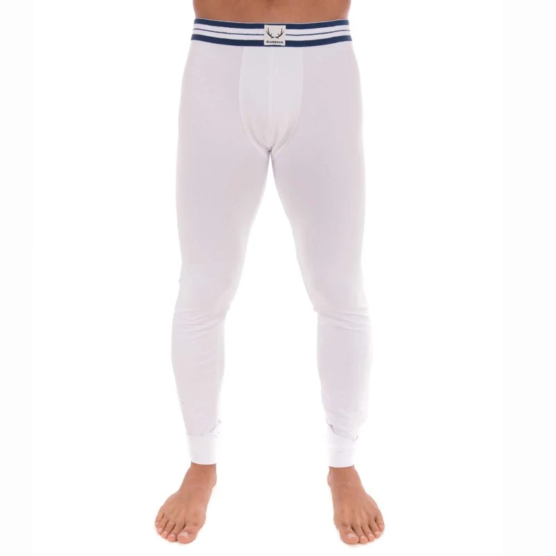 Weisse Leggings aus Bio-Baumwolle von Bluebuck