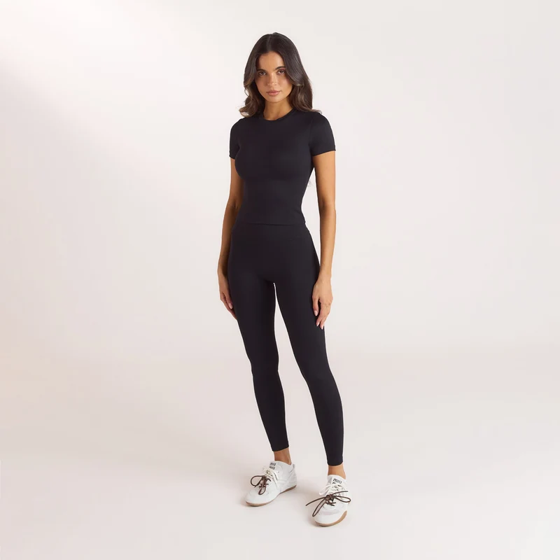 Klassische Leggings - Schwarz