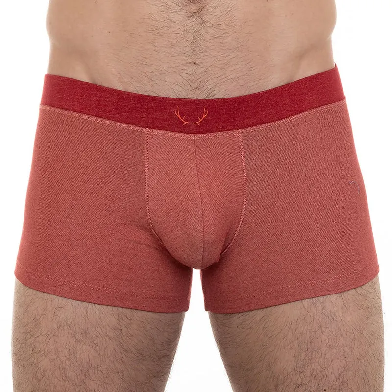 Rote Boxershorts aus Tencel von Bluebuck