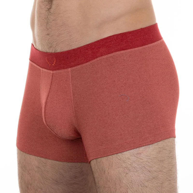 Rote Boxershorts aus Tencel von Bluebuck