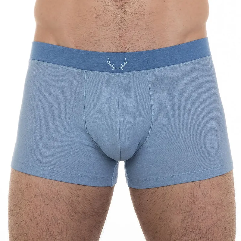 Hellblaue Boxershorts aus Tencel von Bluebuck