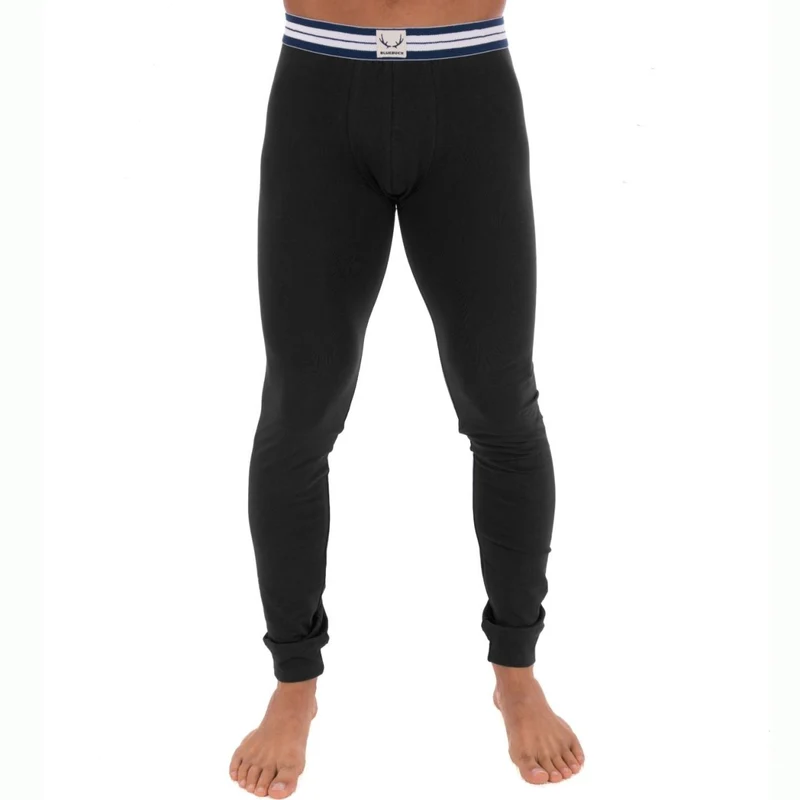 Schwarze Leggings aus Bio-Baumwolle von Bluebuck