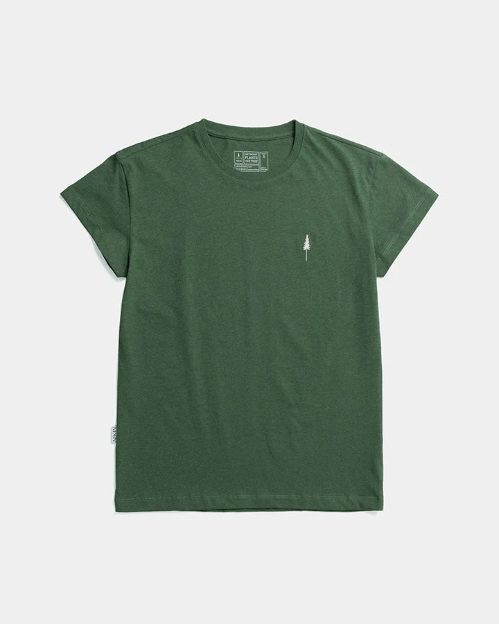 Grünes T-Shirt Tree aus Bio-Baumwolle von Nikin