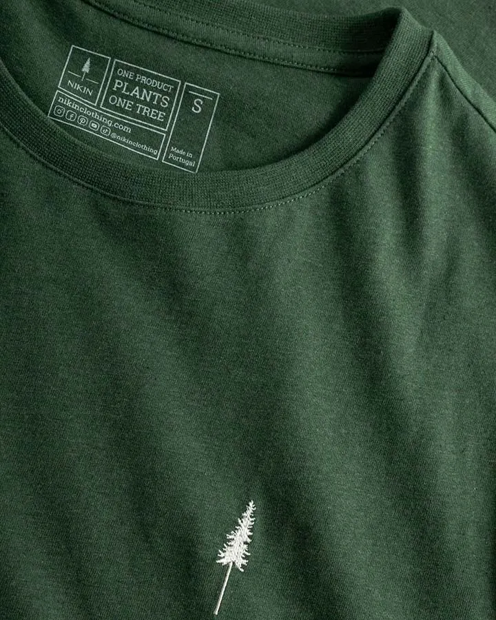 Grünes T-Shirt Tree aus Bio-Baumwolle von Nikin