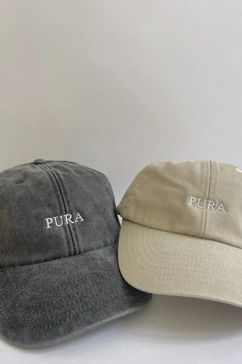 Beige Cap THE PURA aus 100% Bio-Baumwolle von Pura Clothing