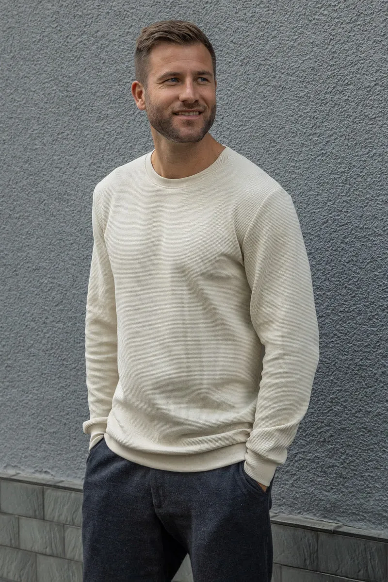 Waffle Piqué Longsleeve